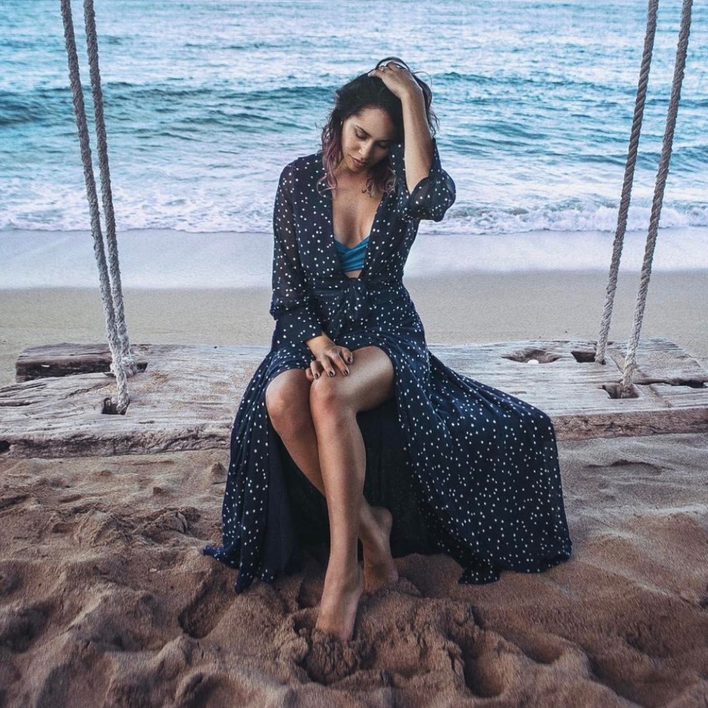 Lioness Blue Maxi Skirt